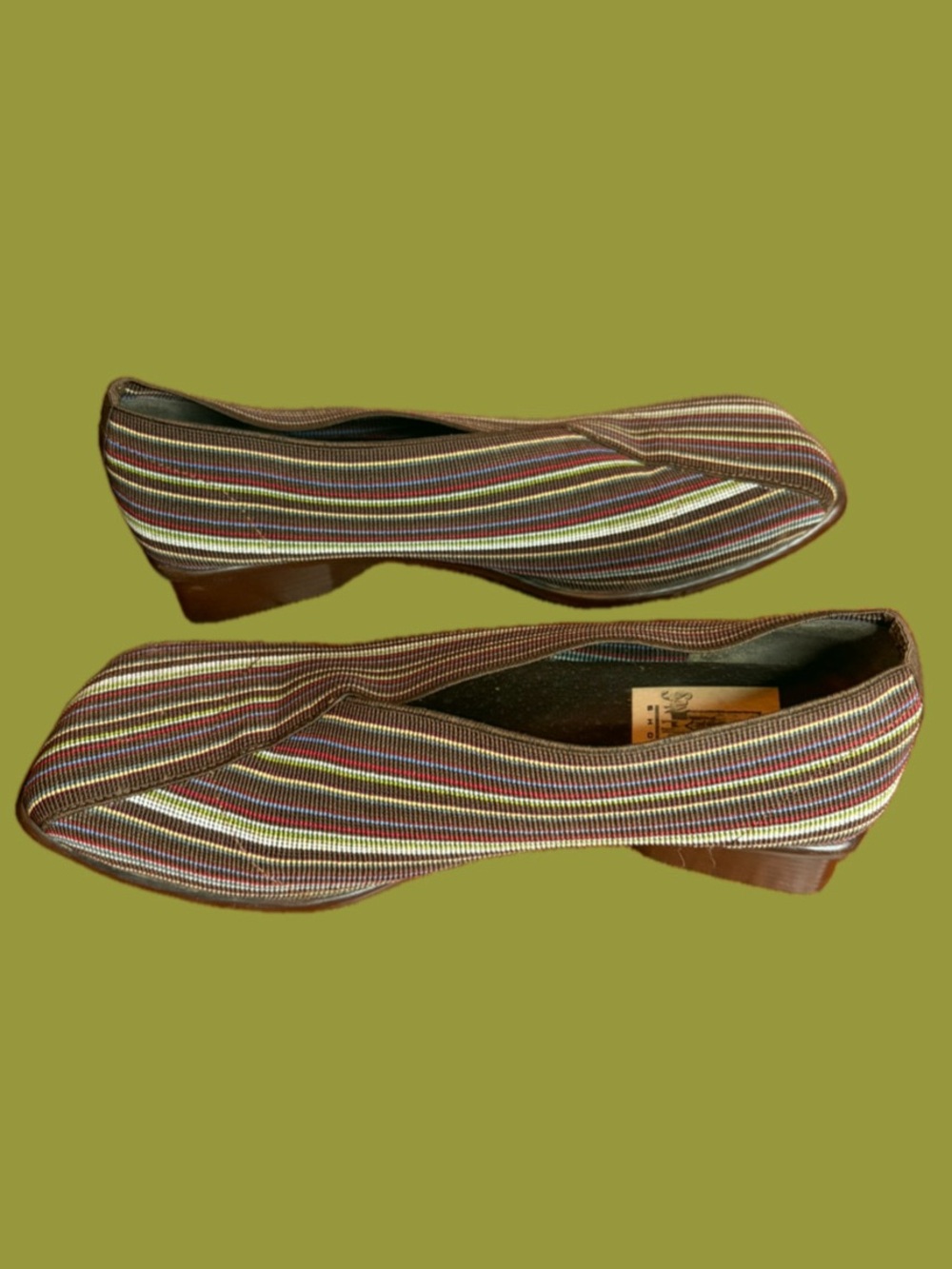 👞Boho Indie Block Heel Low Pumps👞